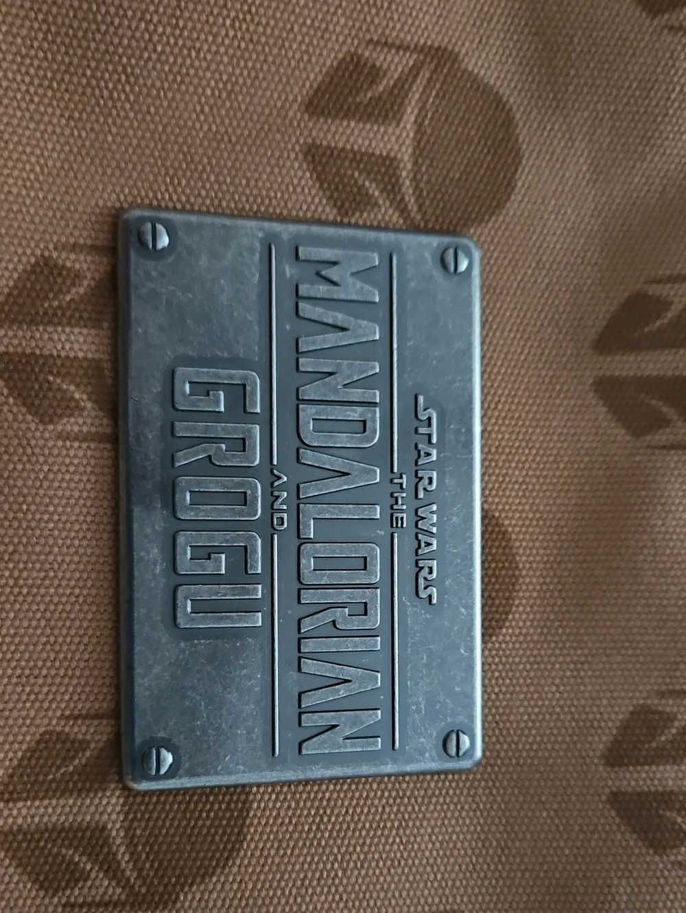 Bath & Body Works Mandalorian Messenger Tan Logo Tote Bag